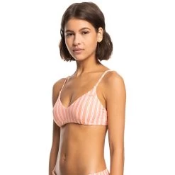 Roxy Into The Sun Bikini Top Women Orange -Water Adventure 96591025458b Roxy INTO THE SUN Bik Top papaya punch