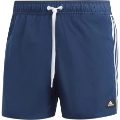 ADIDAS 3-Stripes CLX Swim Shorts Men Team Navy Blue