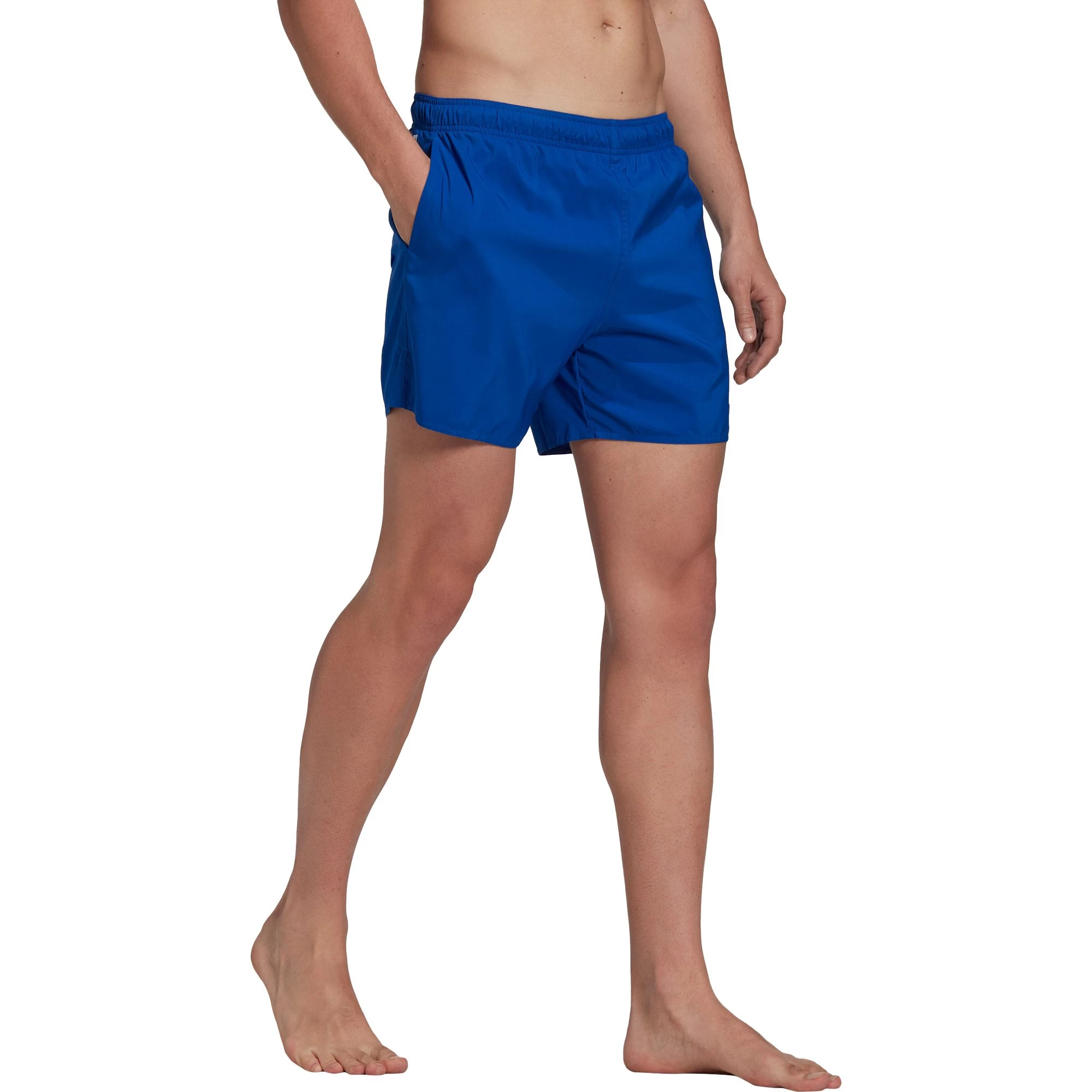 ADIDAS Short Length Solid Swim Shorts Men Team Royal Blue 4 ADIDAS Short Length Solid Swim Shorts Men Team Royal Blue - Image 2