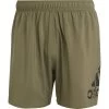 ADIDAS Big Logo CLX Swim Shorts Men Olive Strata -Water Adventure 96610023246A adidas Big Logo CLX Badeshorts Herren gruen