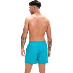 Speedo Essential 16" Swim Shorts Men Blue -Water Adventure 96640817348b Speedo ESSENTIALS 16 WATERSHORT He aqua