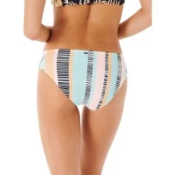 Rip Curl Ripple Effect Full Coverage Bikini Pants Women Black -Water Adventure 96947387520c Ripcurl Ripple Effect Full Cover Bikinihose Da schwarz